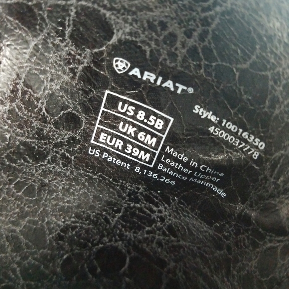 Ariat Gold Rush Fringed Western Cowgirl Boots - Picture 8 of 8